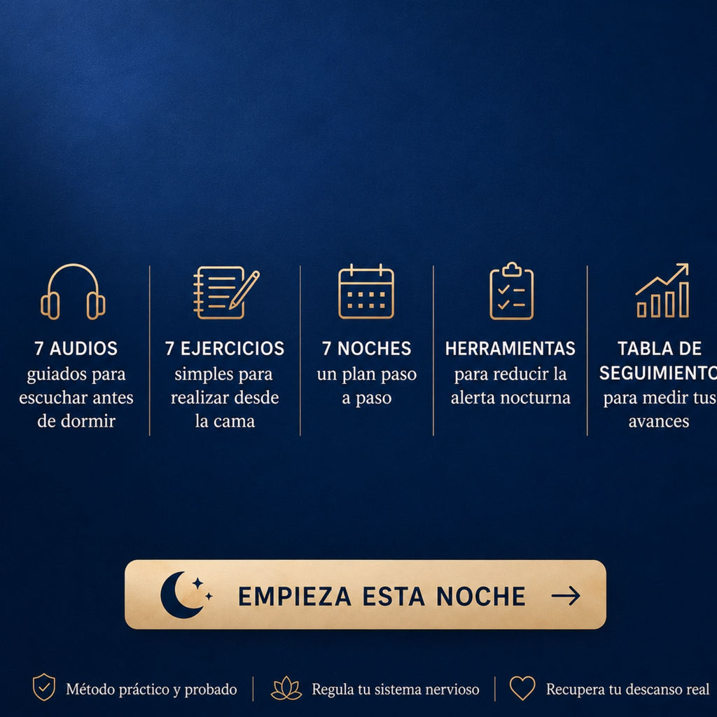 3AM Cuerpo Agotado, Cerebro en Alerta — Protocolo  7 Noches
